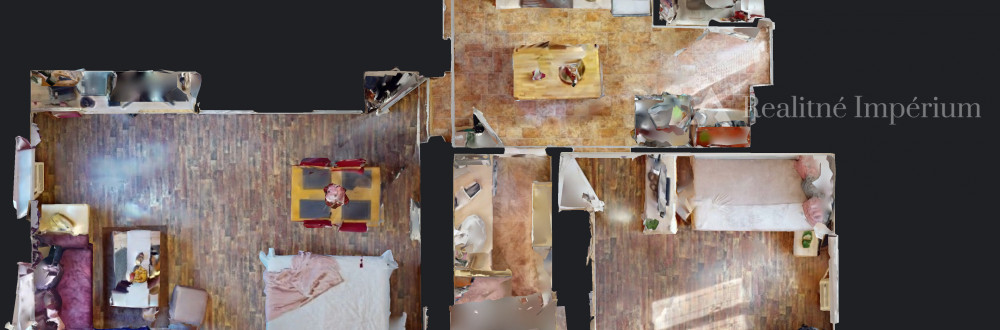 REALITNÉ IMPÉRIUM ponúka priestranný 2 izbový byt v blízkosti VIVO, CENTRAL, LAKESIDE Park + BONUS obrovský uzavretý súkromný dvor