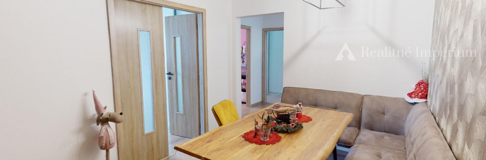 Vyšperkovaný 4 izbový byt na začiatku Petržalky na predaj