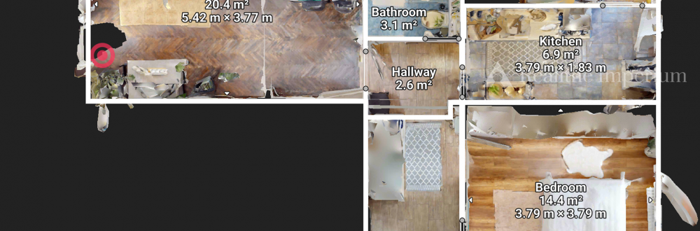 PREDANÉ - Krásny 3 izbový byt vo výbornej lokalite!