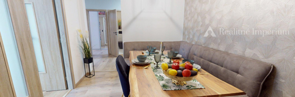 TOP MAKLÉR ponúka 4-izbový byt po kompletnej prerábke