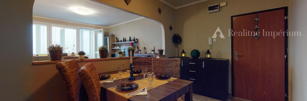 TOP MAKLÉR ponúka 3-izbový byt s DVOMA BALKÓNMI